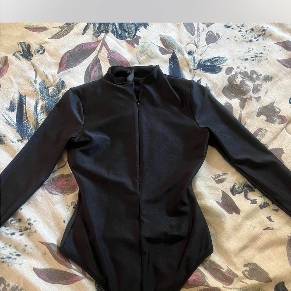 SKIMS Midnight Black Bodysuit